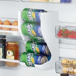 those large and awkward items you would otherwise have trouble placing on your fridge shelf.