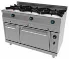Countertop + Oven 260 mm Countertop 260 mm + Oven Countertop Gas Fry - Top Quick Griddle SFRT60 SFRT62 8 Kw 16 Kw FRT60 FRT62 8 Kw 16 Kw FRT62H 20 Kw Electric Fry -