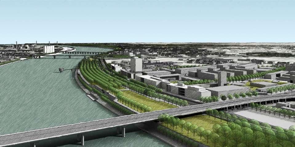 The Sabarmati Riverfront Project will help provide