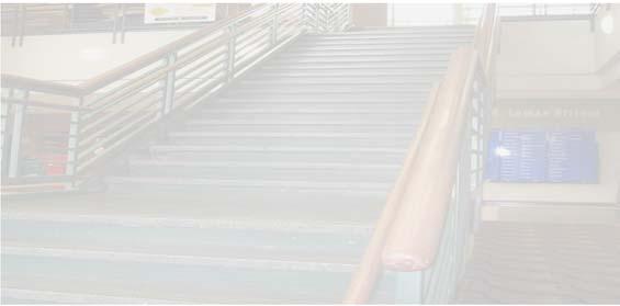 stairwells Weekly Clean Surfaces Hand rails and light switches cleaned Monthly Dust HVAC vents, window sills and baseboards dusted Yearly Strip & Wax Main landings stripped and waxed What to Expect: