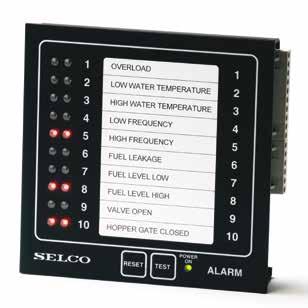 M1000 Alarm Monitor The M1000 Alarm Monitor is a highly flexible unit. Digital 10 alarm inputs 10 outputs Siren output Delays & reset M1000 is an alarm panel with 10 digital inputs.