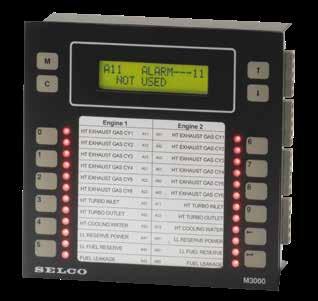 An alarm is activated when the input value exceeds a preset critical low or high level and is indicated on the display.