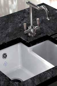 These sinks complement the Shaws Original and Classic ranges and can be used as a secondary