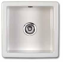 sink.   Dimensions: 595 x 460 x 255mm CLASSIC BRINDLE Features include: Shaws Classic, inset or