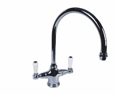 1000 x 150 x 30mm RIBBLE Monobloc sink mixer with