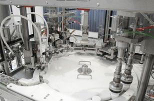 AUTOMATIC FILLING LINE AUTOMATS FOR COSMETICS AND PHARMA INDUSTRY