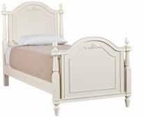 226-5333 isabella cameo Bed, twin Overall: 42 7/16W 52H 81 1/2L (108 x 132 x 207 cm) 226-h333 isabella cameo HEADBOARD, twin 226-f333 isabella cameo FOOTBOARD, TWIN rls-0050 TWIN/FULL BED RAILS SET