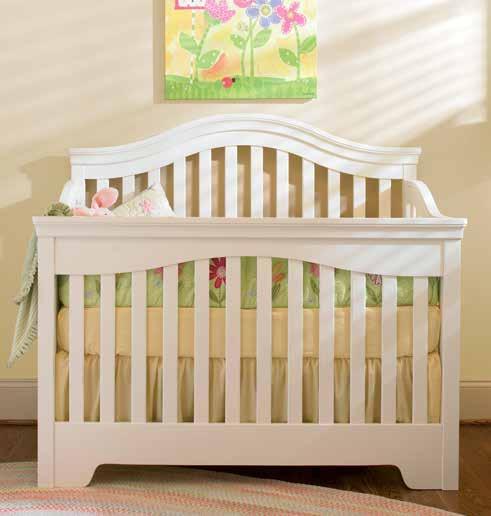 Our crib complements any nursery s décor and also offers the valuable option of converting to a toddler bed when your child is ready.