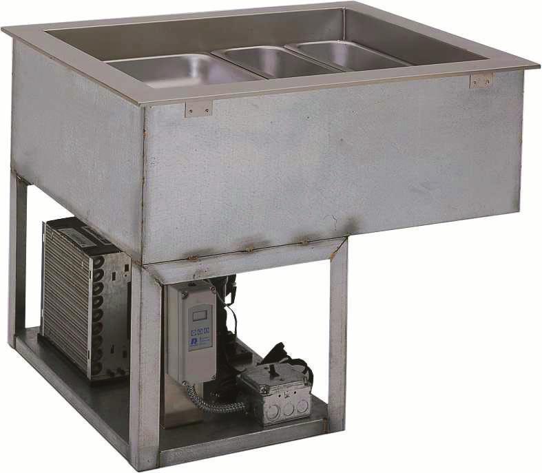 RCP - REFRIGERATED COLD PANS Wells Refrigerated Cold pans are designed to hold pre-chilled food products at cold, fresh and safe serving temperatures.