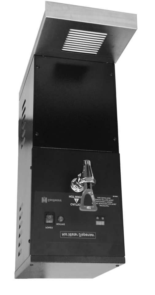 Hot Water Dispensers HWD2, HWD3, HWD5 Operator Manual Activate your warranty now at http://gmcw.com/warranty-registration Model HWD2 Safety Information.