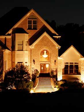 Dramatically enhance your home s appeal after dark with outdoor lighting that s