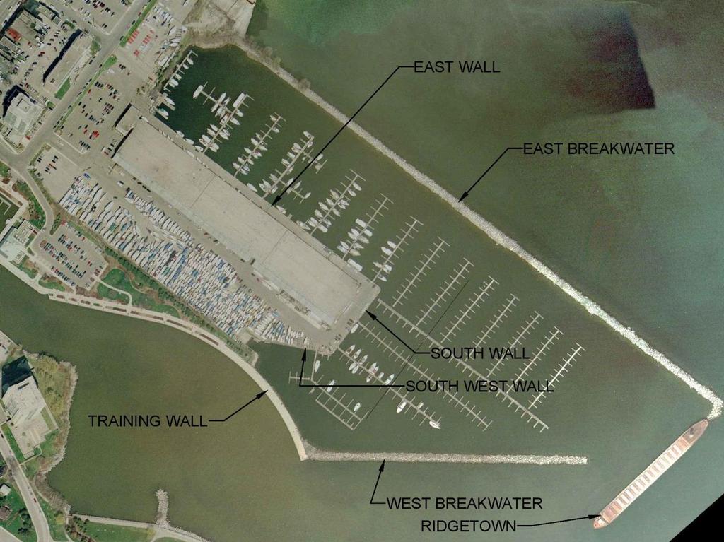 Coastal Structures Review completed by Shoreplan in 2011 Marine