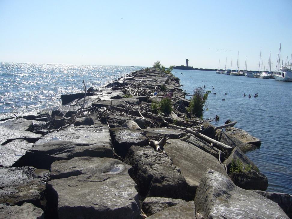 Breakwaters East Breakwater West Breakwater Constructed in two phases between 1958 &
