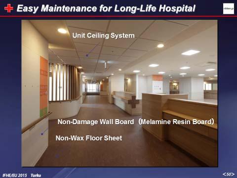 50 Easy Maintenance Ceiling, Floor and Wall) Generally, the new hospital everywhere is so beautiful, but after a while the walls and floors become wound, and exterior is