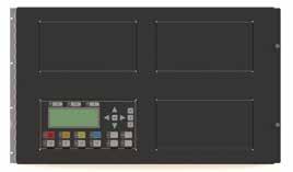 The MMX-2009-12NDS has space to mount the FNC-2000 Fire Network Controller Module, ANC-5000 Audio Network Controller Module, TNC-5000 Telephone Network Controller Module and provision to mount up to