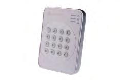 Remote Keypads and Remote Controls KP-23ZB Remote Keypad 16-button backlit keypad for easy use at nighttime Consumes power only when in operation Low