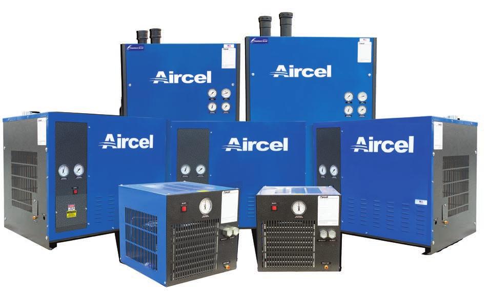 VF Series Non-Cycling Refrigerated Air Dryer 10-2,000 scfm Since 1994, Aircel has been delivering quality, industry leading compressed air dryers and accessories for production lines and facilities