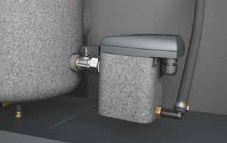 reliable condensate separation even at partial load.