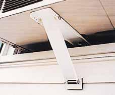 Installation Tips Room Air Accessories IMPORTANT! Because so much of the weight of the air conditioner is on the outside, it is necessary to have a support bracket installed for safety.