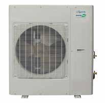 Ductless Mini-Split Systems Multi-Zone Mini-Split Heat Pumps Inverter Technology Cool and heat one to five separate rooms or areas, depending on the capacity of the outdoor unit.