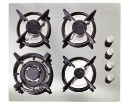 Edge Child Lock Black Glass 78CM CERAMIC HOB 4 Cooking Zones 1 Dual & 1 Extendable Residual Heat Indicators
