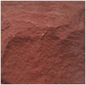 Vineyard Red, in splitface finish Prairie Stone, color: Mountain Blend, in