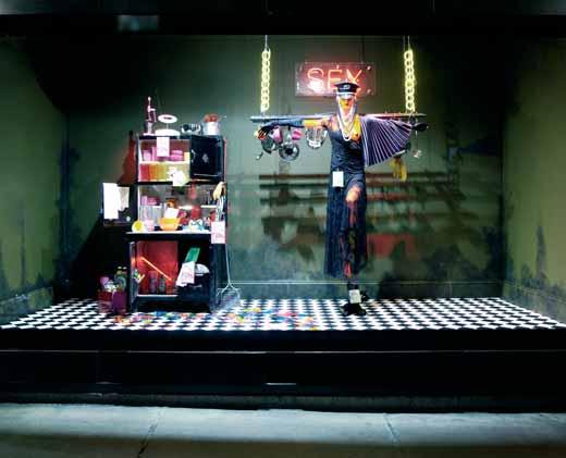58 Creating a window display that will have an emotional yet thought-provoking effect on customers is not always easy.