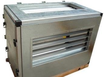 MIXING BOX The MXB section or Mixing Box, is commonly used to combine the outside air with the air that recirculate and returns from occupied or conditioned areas.
