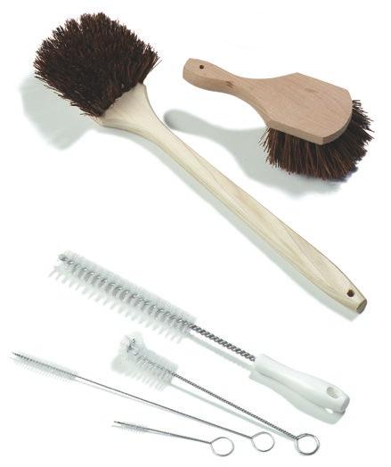 Sparta Coffee Service Brushes Brushes are designed to clean all glass and Pyrex pots and dispensers 40025 Coffee Decanter Brush is shaped like the inside of the most popular coffee decanters for