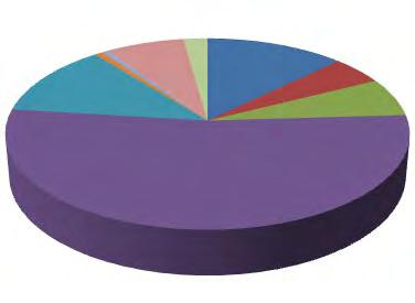 Figure 4 RCTC s Campus Center Recycling Composition by Volume.