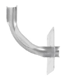 Metal Drop Ear Bend Support Revision B: April 13, 2011 SPHC steel B Uponor Metal Drop Ear Bend Supports are designed to provide a rigid, 90-degree bend and connection-free stub out from a stud wall