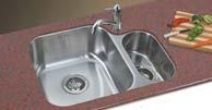 Unique designer sinks that are distinguished by designs which accentuate the personal nature of the