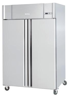REACH-IN REACH-IN REFRIGERATORS & FREEZERS TOP MOUNTED REACH-IN REFRIGERATORS STANDARD FEATURES LED EXTERIOR: - AISI 304 stainless steel INTERIOR: INSULATION: DOORS: SHELVING: REFRIGERATION: