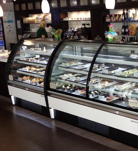 DISPLAY CASES DISPLAY CASES - DELI / PASTRY SELF SERVICE STANDARD FEATURES LED EXTERIOR: - AISI 430 INTERIOR: - AISI 430 INSULATION: REFRIGERATION: - CFC-Free polyurethane insulation, entire cabinet