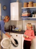 heating & hot water comfort What is a high-efficiency cond A high-efficiency condensing boiler is by far the most efficient and economical boiler money can buy.