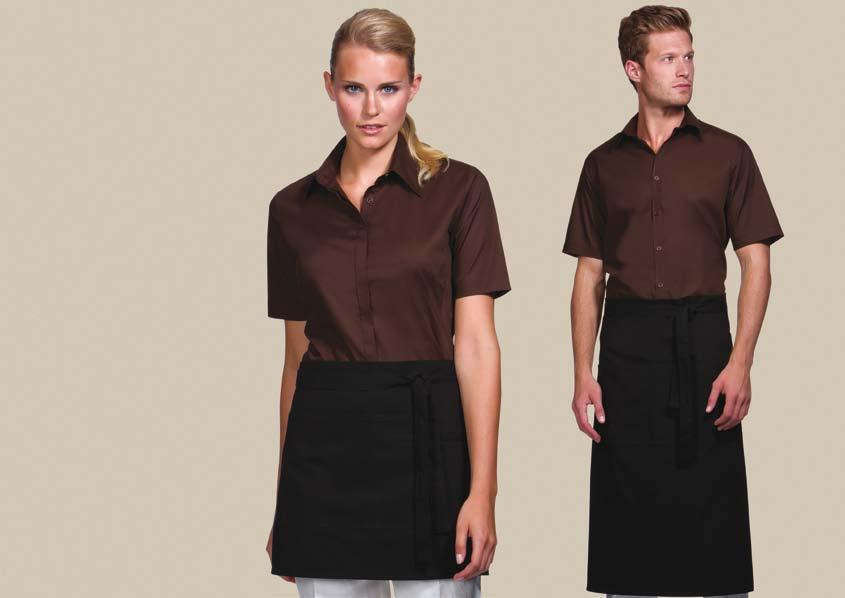 KK513 SHORT KK514 LONG Fabric Content 100% cotton twill Fabric Weight 280gsm Styling Points l Double pocket centre