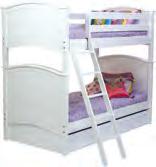 included no box spring or bunky board required Bunks meet