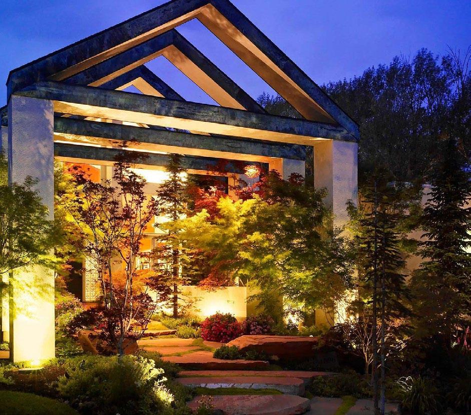 Landscape lighting is one of the best, simplest ways to secure your property and loved ones with fewer dark corners and untouched areas in your landscape, there are fewer
