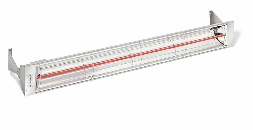 heating models and capacities With smaller, sleeker profiles than typical gas infrared heaters, Infratech heating solutions offer a streamlined, yet effective heating