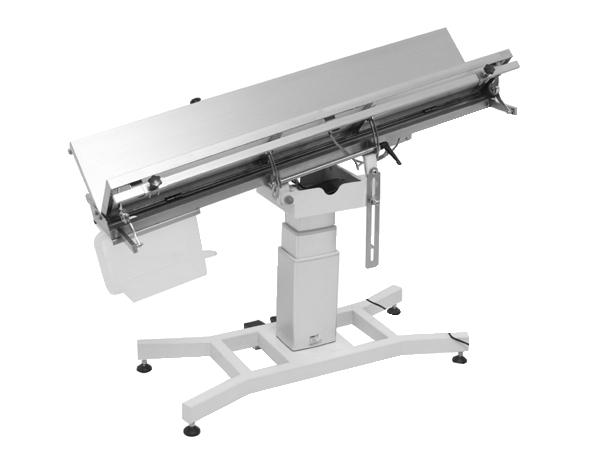 Electric Vertical Lifting Tilting Examination Table with Heating Function Vertical lifting cylinder structure, It provides enough leg room and plenty of space and possibilities for working with other
