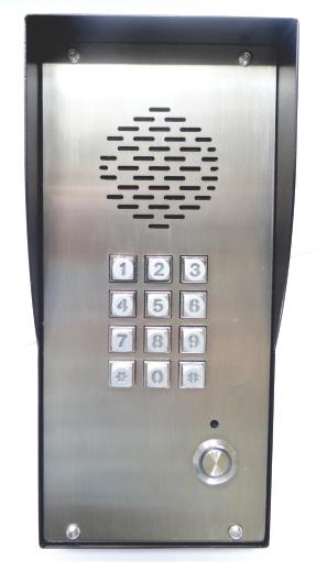 GSM 2G INTERCOM WITH KEYPAD High quality GSM Gate Opener with keypad and full intercom services to your phone Intercom, keypad and direct entry methods Brushed stainless steel vandal proof enclosure