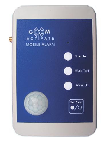 GSM MOBILE ALARM Portable sensor alarm, safeguard your property and get alerted to any intruders.
