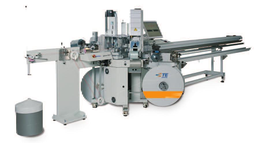 Gamma 263 Fully Automatic Crimping Machine 40.0 20,000 mm Length accuracy (0.2% +1.0 mm) 0.1 20.0 mm with partial strip 1.0 30.0 mm 0.13 4.0 mm2 (AWG 26 AWG 12) Wire draw-in speed max. 6.