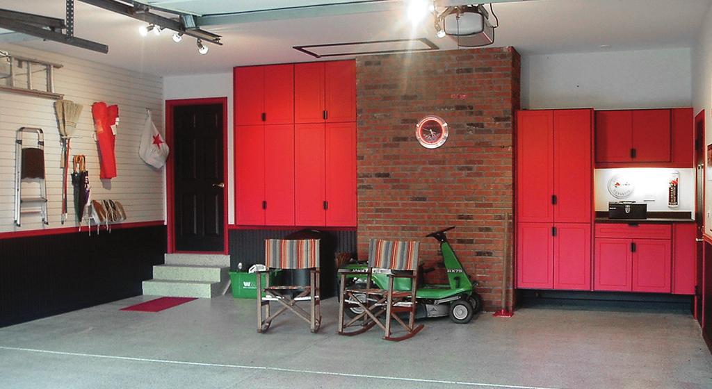 Garage Makeovers See what others have done Your garage is a personal space and can be an