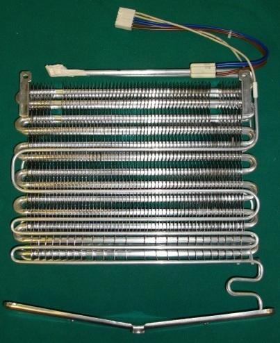 Components Heating elements: Defrosting is performed by the defrost heating elements.