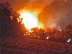 Fires destroy people s lives Arrests over Warwickshire warehouse fire which