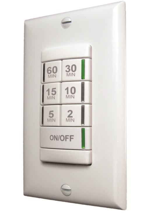 Time-switch controls Countdown timer switches may only be used in: Single-stall bathrooms < 70 ft 2 Closets < 70 ft 2 Aisles in server rooms, max 30 min time out Automatic time-switch