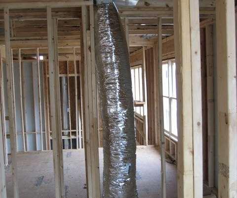 2.3 Flexible ducts in unconditioned space not installed in cavities