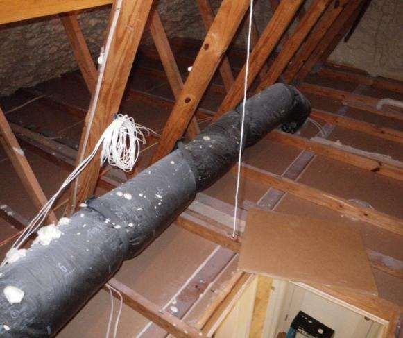 Performance Path: Supply ducts in unconditioned attic have insulation