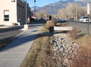 TAOS, NM 23 revised zoning and subdivision regs to allow mixed-uses reduced minimum front setbacks to get buildings closer to